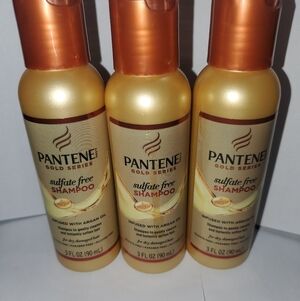 Pantene Gold Series Sulfate Free Shampoo Travel Size